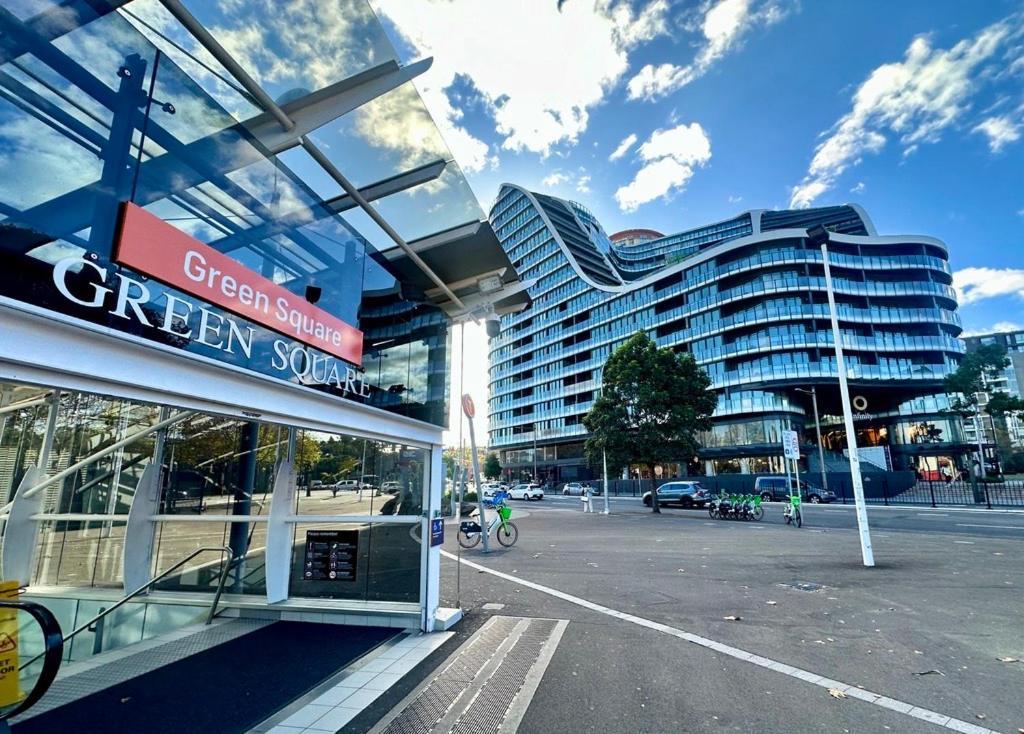 One Global Resorts Green Square Sydney Exterior photo Green Square Station